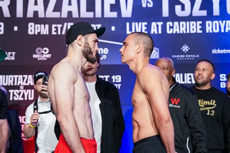 tim tszyu weigh in